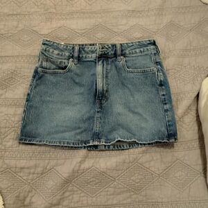 PacSun denim mini skirt low rise